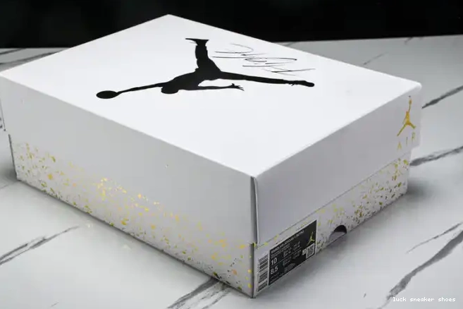 Rep LUCY Gold Metallic AQ9129-170 Jordan Retro 4 0423